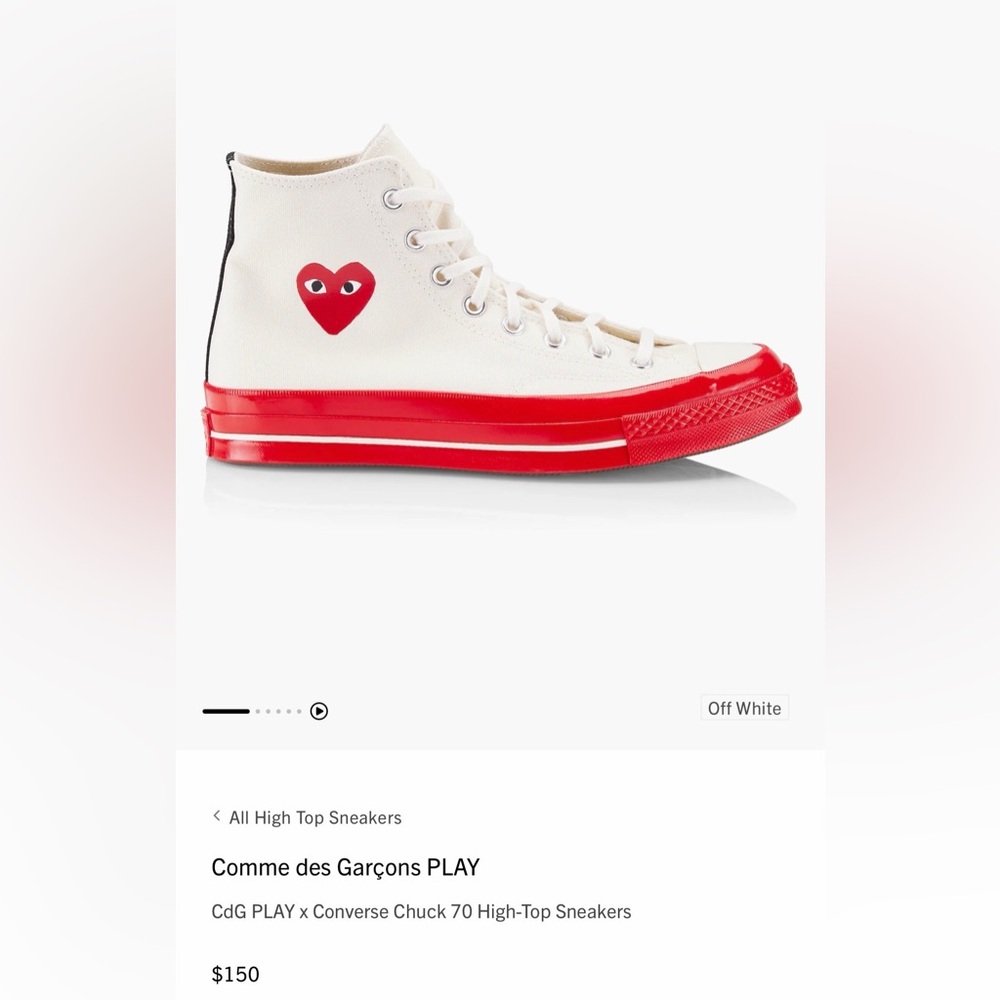 Commes des Garçons PLAY Sneakers